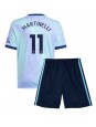 Arsenal Gabriel Martinelli #11 Tredjedraktsett Barn 2024-25 Korte ermer (+ bukser)